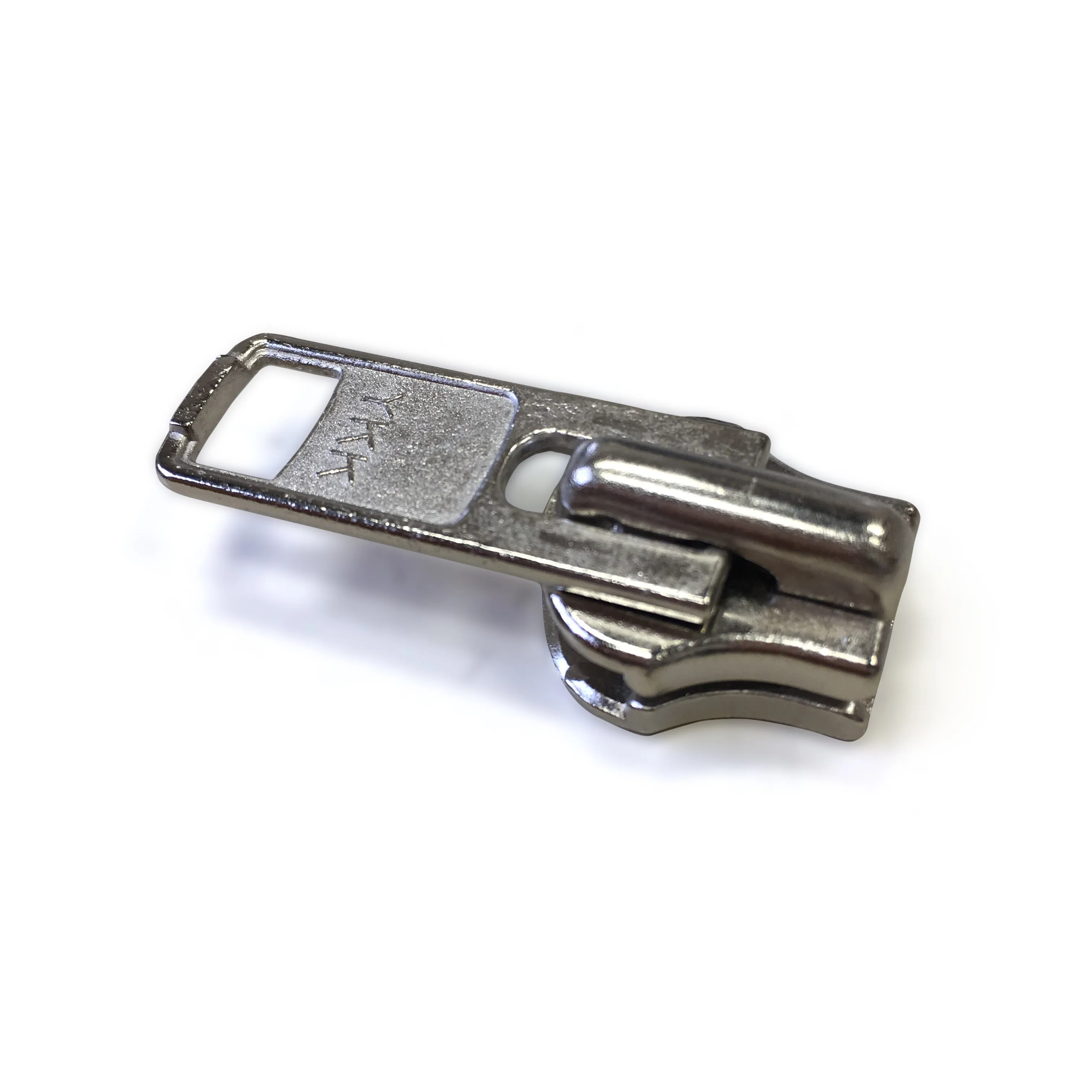 #10 YKK Metal Short Tab Slider Nickel 5 Pack