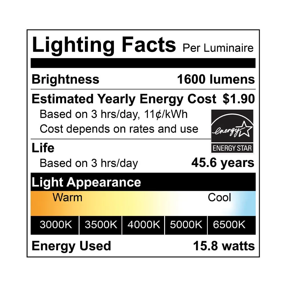 15.8W Mini Outdoor LED Wall Pack with Matte Black Aluminum Die Cast & Frosted Plastic Lens