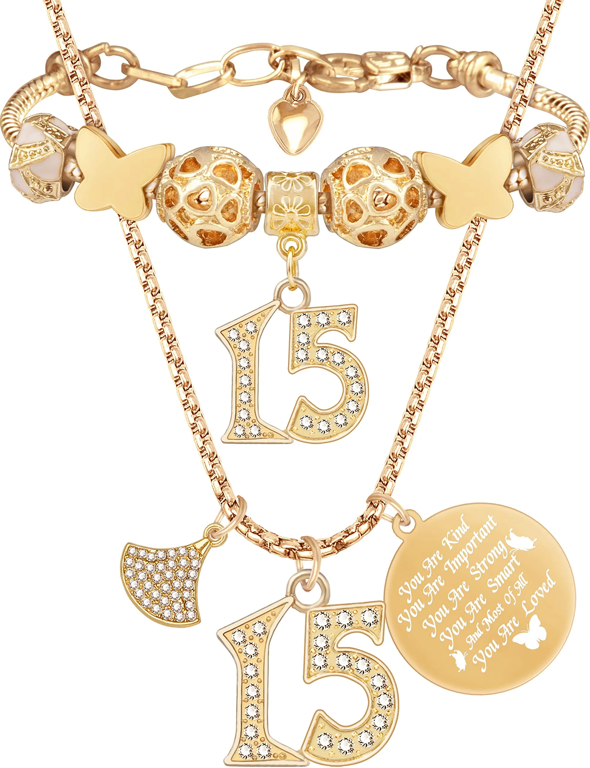 15th Birthday,15th Birthday Decorations for Teen Girls,Present for 15 Year Old Girl,15