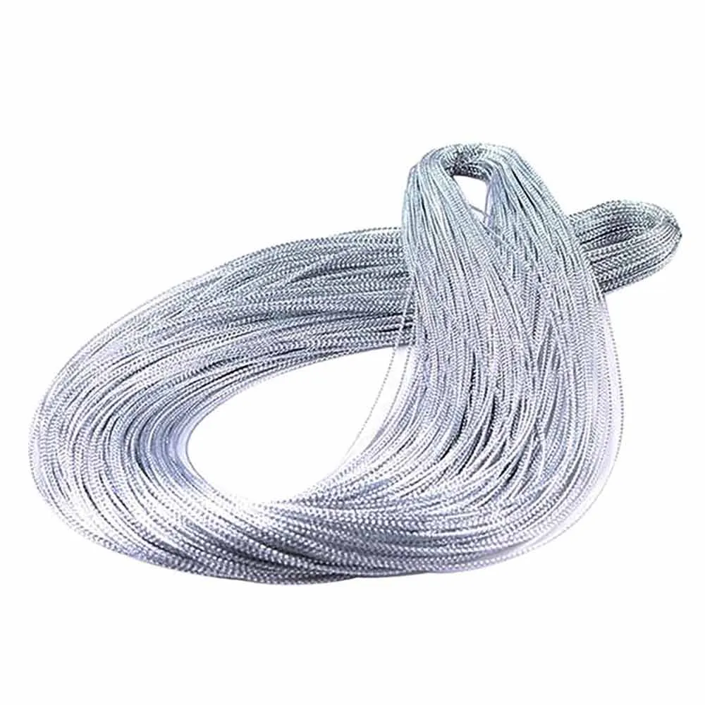 4 Packs Metallic Craft Cord Jewelry Making Thread Gift Wrapping String 80 Yards