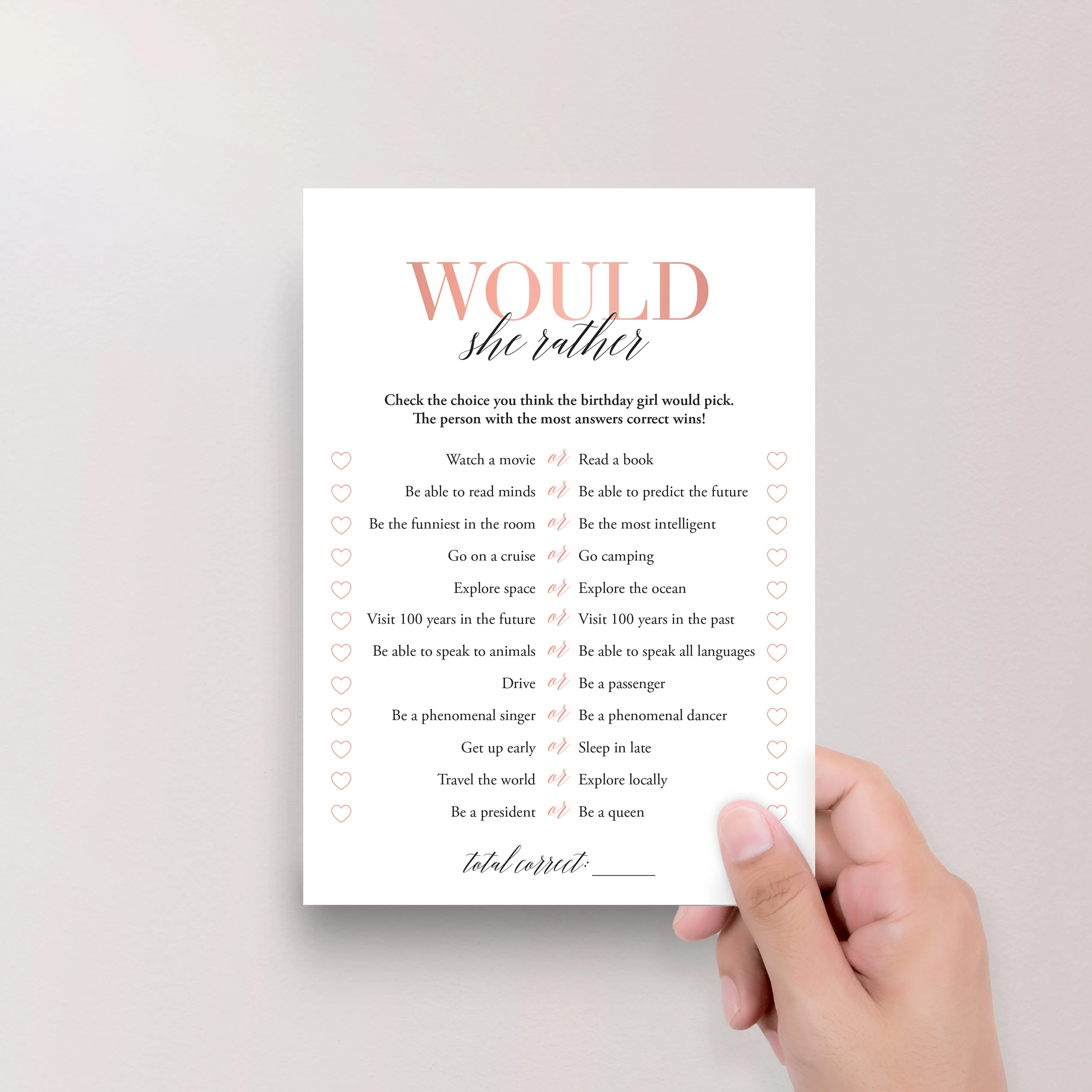 40th Birthday Games For Her Born in 1984