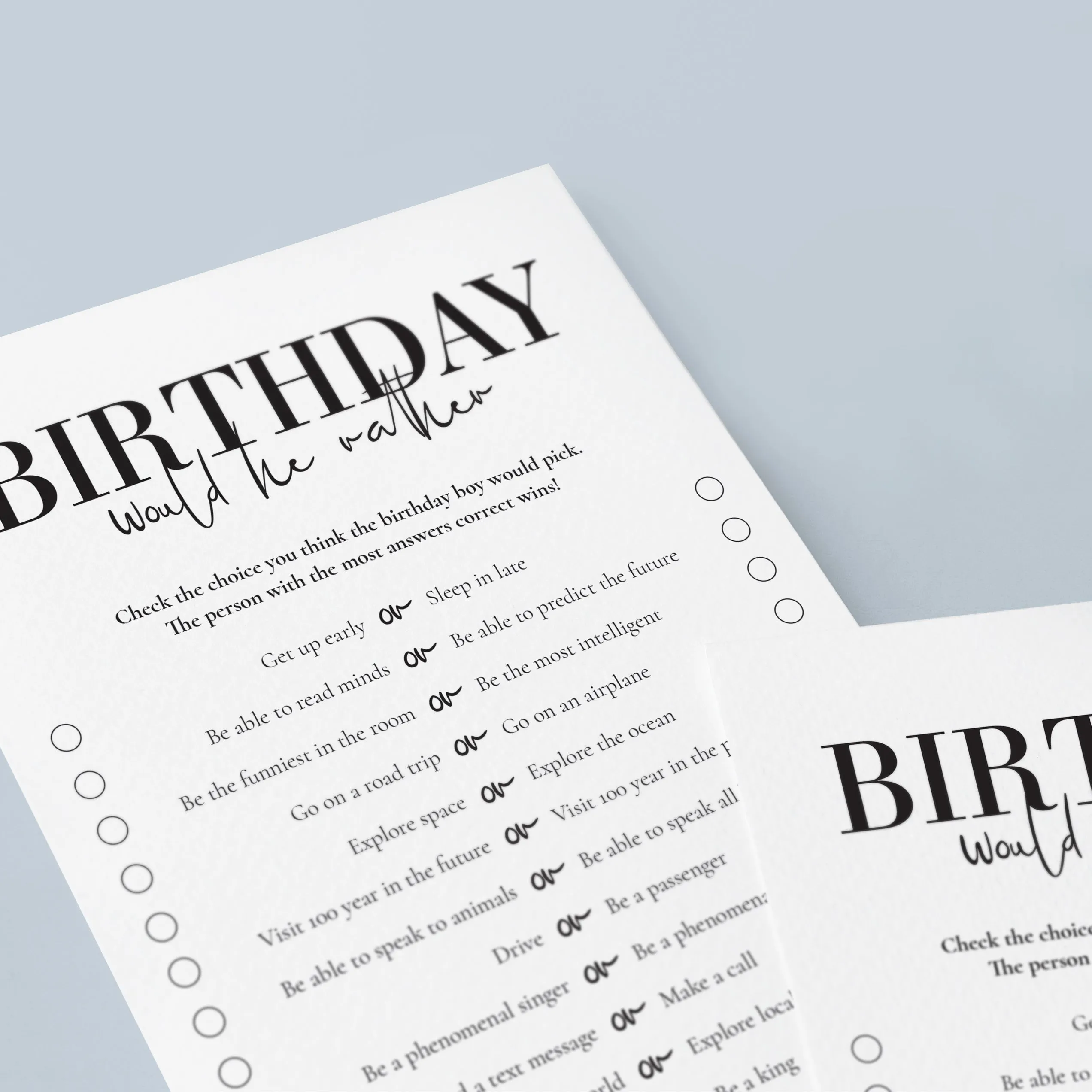 71st Birthday Games For Him Born in 1953