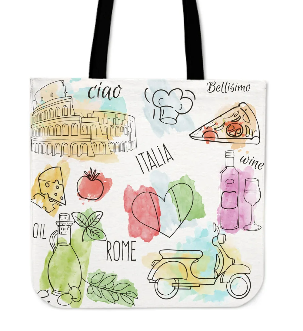 A TASTE OF ITALY TOTE BAG