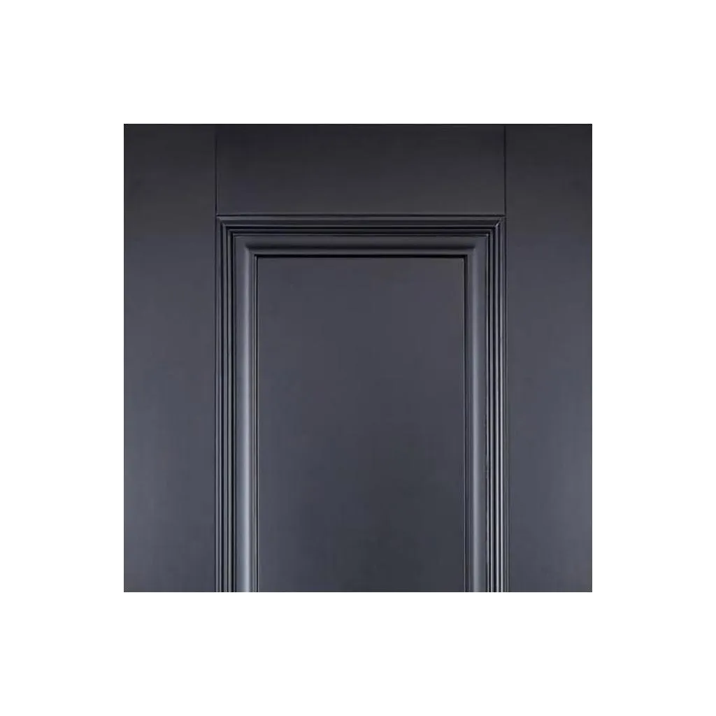 Arnhem 2 Panel Black Primed Internal Door