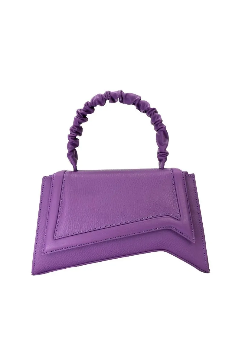 ASYA PURPLE TOP HANDLE BAG