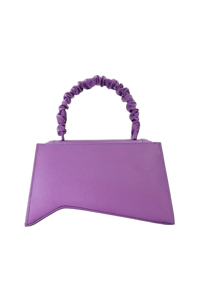 ASYA PURPLE TOP HANDLE BAG
