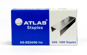 Atlas Staple Pin 24/6 Box Of 20pkt