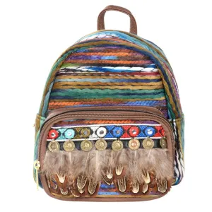 Backpack Mini Feathers - Each Unique