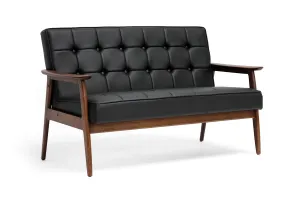 Baxton Studio Stratham Mid-Century Modern Sofa
