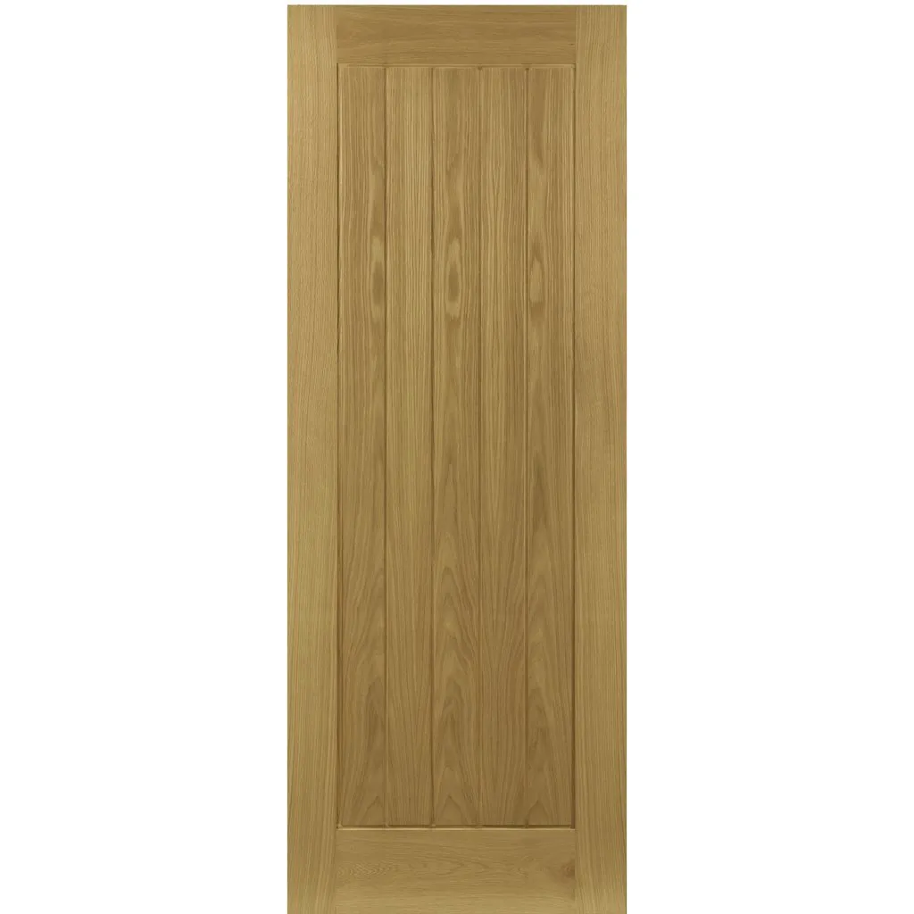 Bespoke Ely Real American Oak Veneer Internal Door - Prefinished