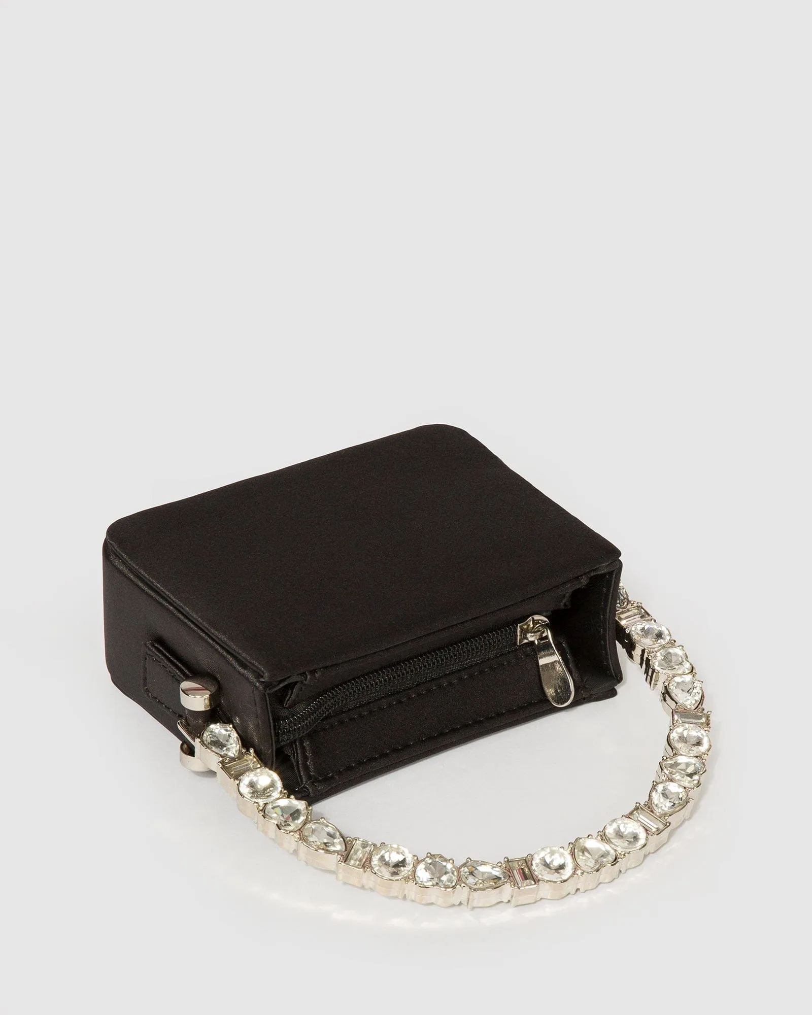 Black Kiara Top Handle Bag