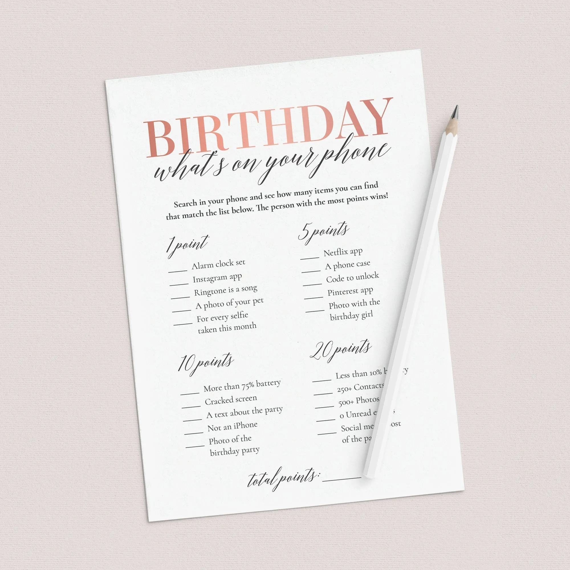 Born In 1998 26th Birthday Party Games Bundle For Women