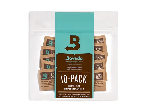 Boveda 2-Way Humidity 62% (10/Pack)