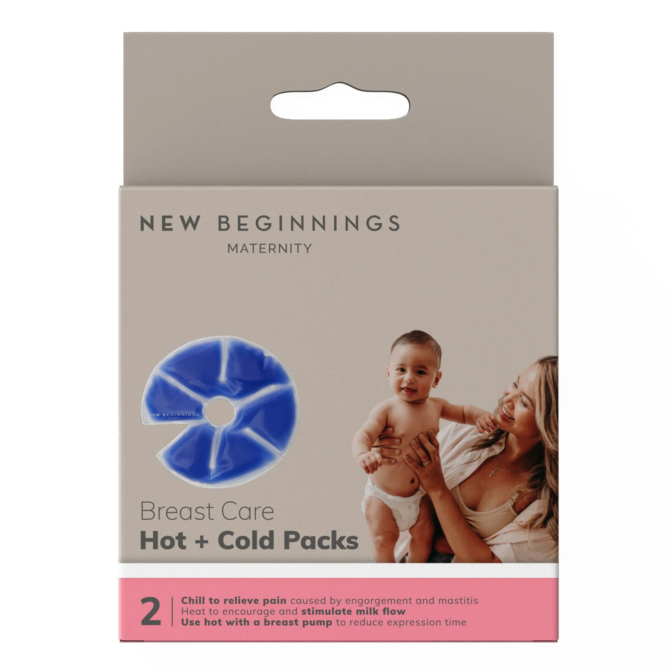 Breast Care Hot Cold Packs (2pk)