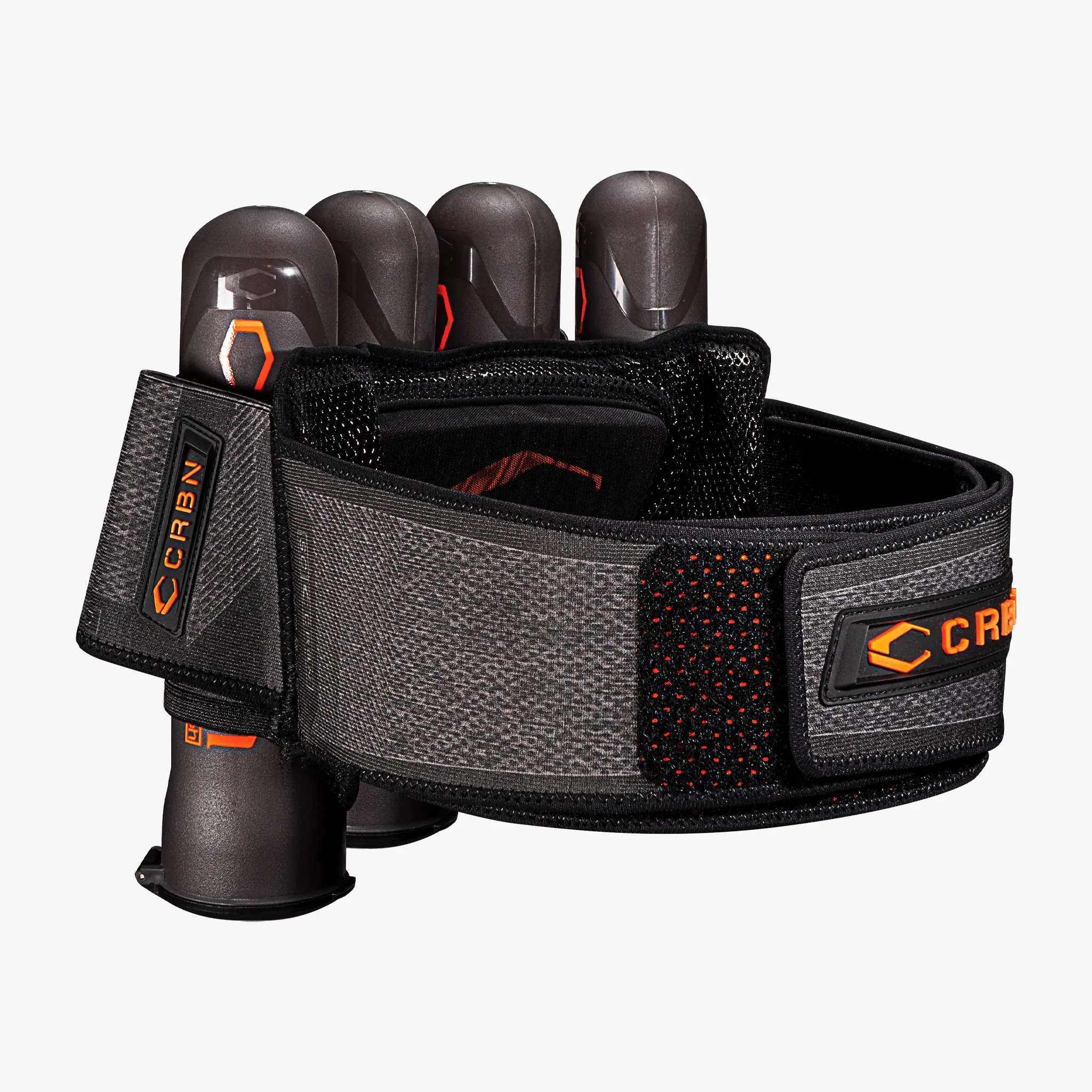 Carbon Paintball SC Pod Harness - 4 7 - Black Heather