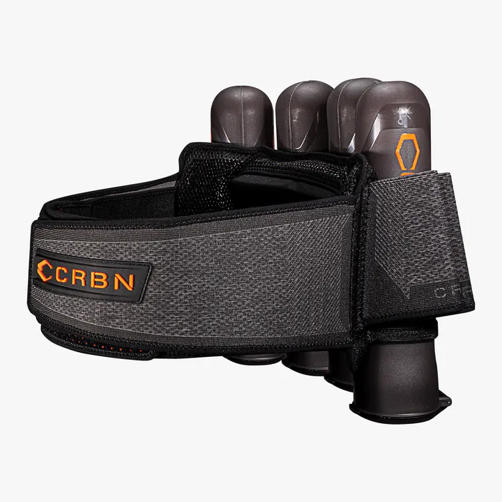 Carbon Paintball SC Pod Harness - 4 7 - Black Heather