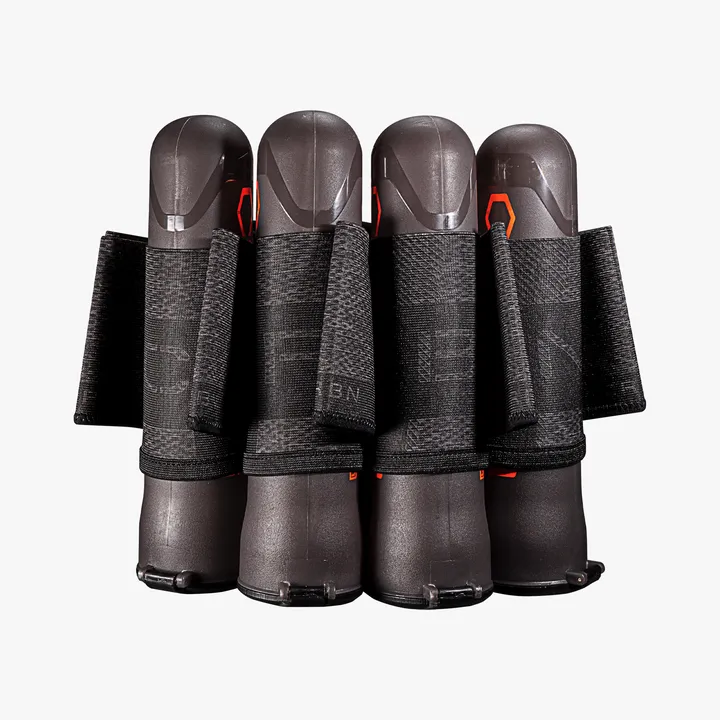 Carbon Paintball SC Pod Harness - 4 7 - Black Heather