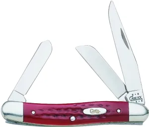 CASE 786 Folding Pocket Knife, 2.57 in Clip, 1.88 in Sheep Foot, 1.71 in Spey L Blade, Stainless Steel Blade, 3-Blade :EA: QUANTITY: 1