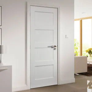 Coventry White Primed Shaker Internal Door