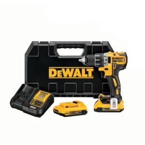 DEWALT XR 20-volt 1/2-in Brushless Cordless Drill (2 Li-ion Batteries Included and Charger Included)