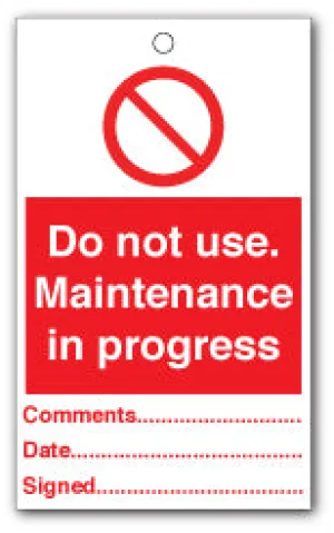 Do not use. Maintenance in progress