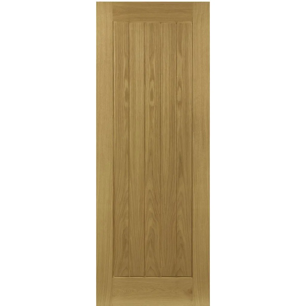 Ely Oak Internal Door - Unfinished