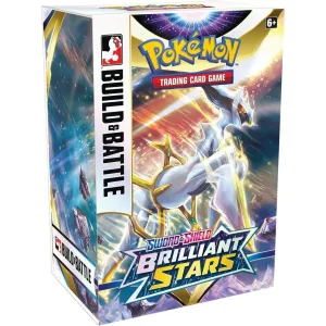 English Pokemon Trading Card Game: Sword and Shield Brilliant Stars Build and Battle Box