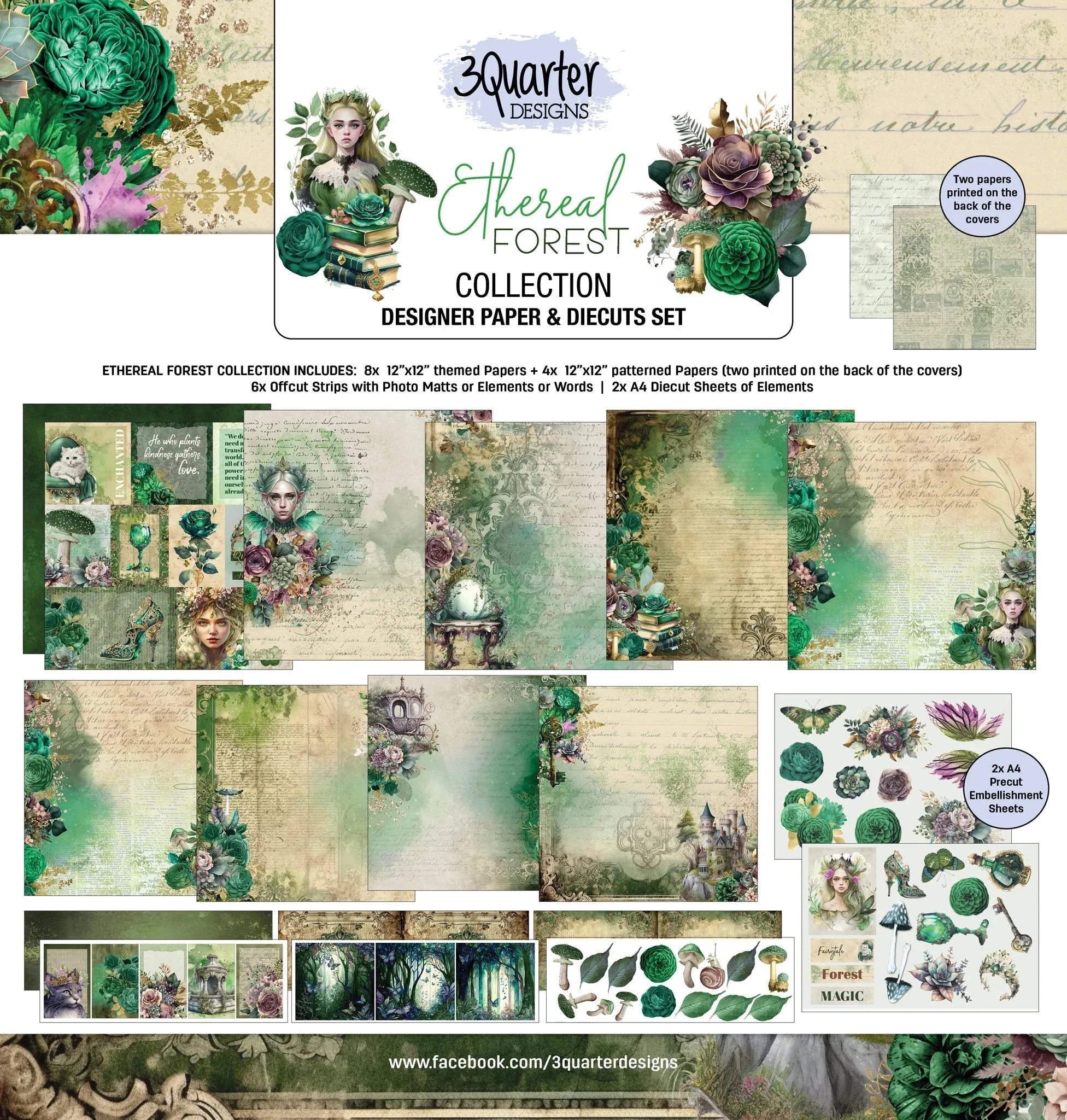 Ethereal Forest 12x12 Collection