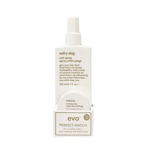 Evo Perfect Match - Salty Dog 200ml   Cassius 15g Gift Pack
