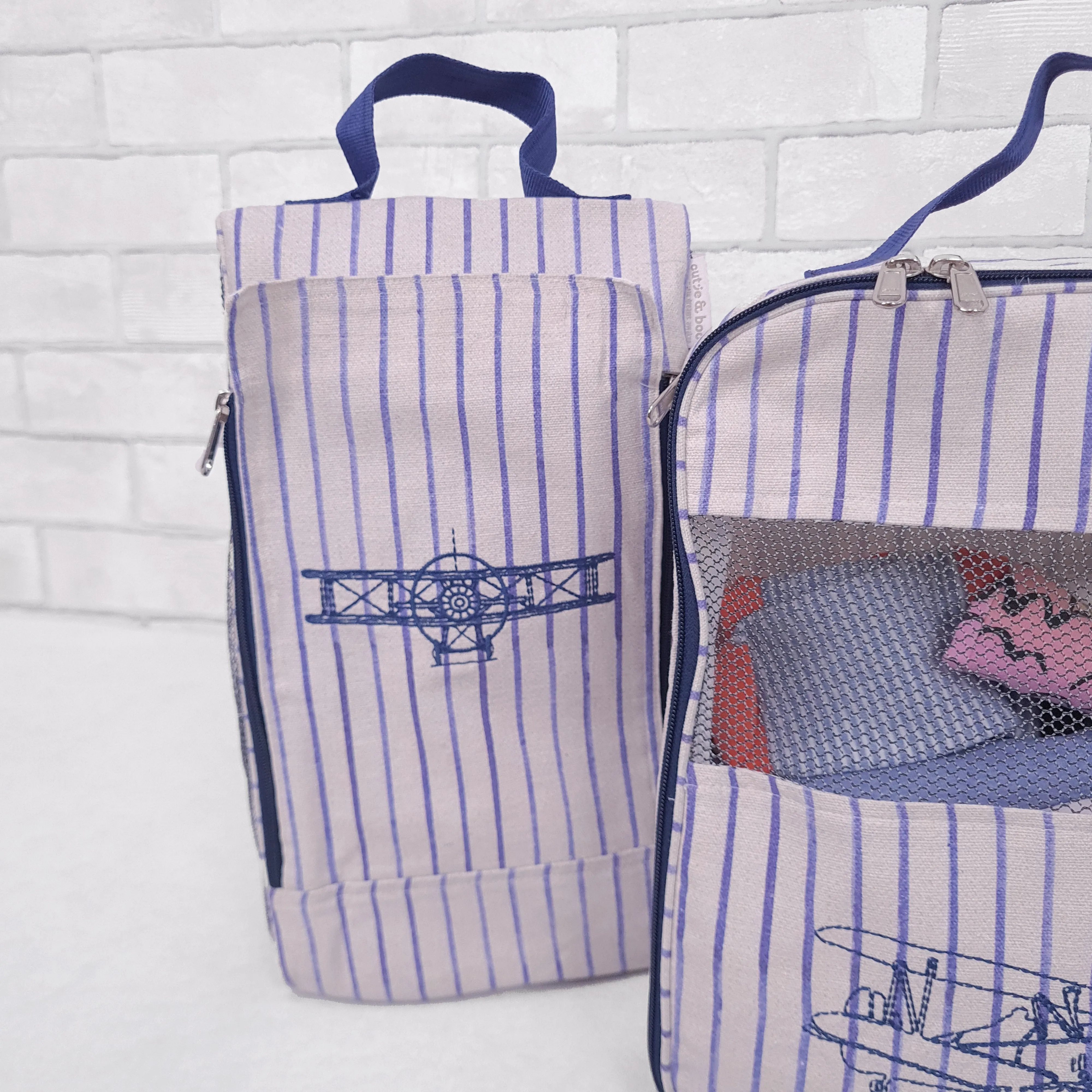 Fly Away With Me Organizer Bags  (Set of 3) Small Organizer Bag     Big Organizer Bag     Shoe Bag