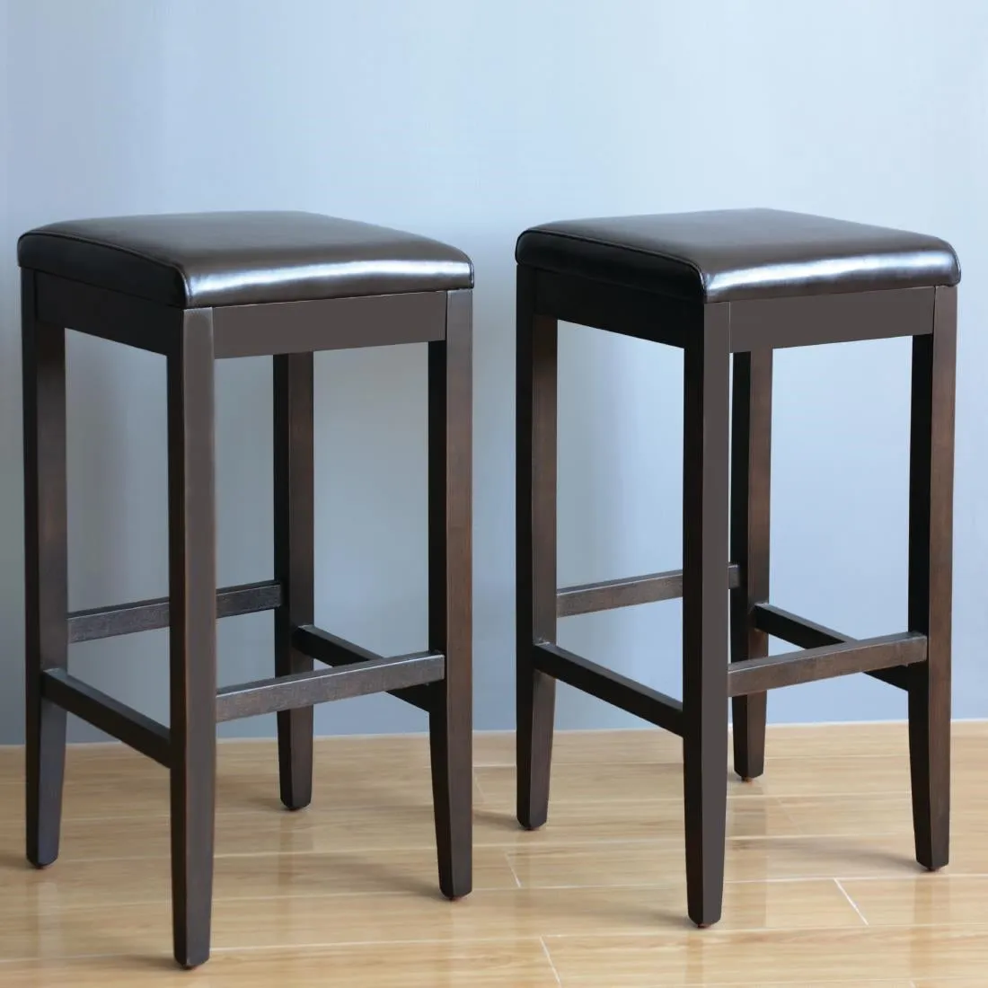GG648 Bolero Faux Leather High Bar Stools (Pack of 2)