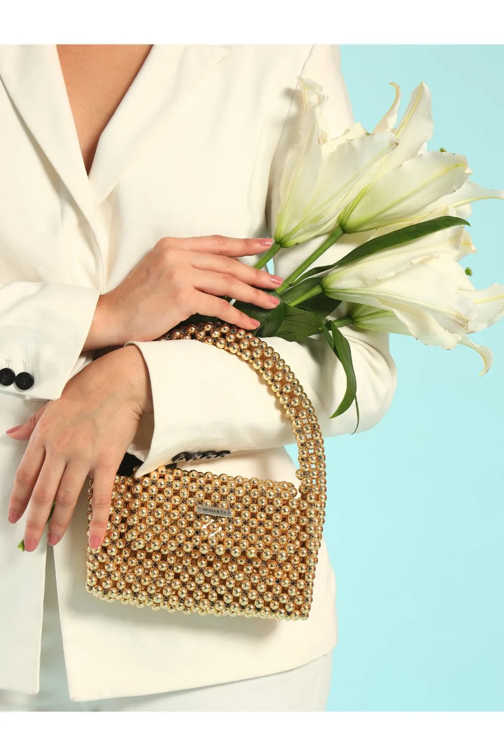 Gold Handbag for Wedding