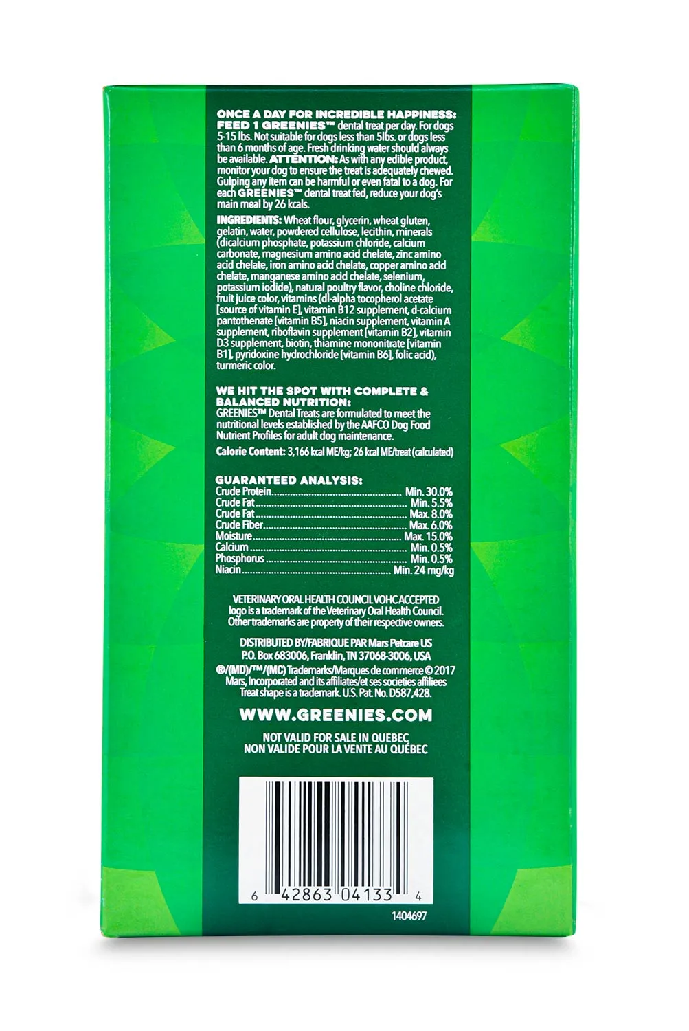 Greenies Pantry Packs, 27 oz