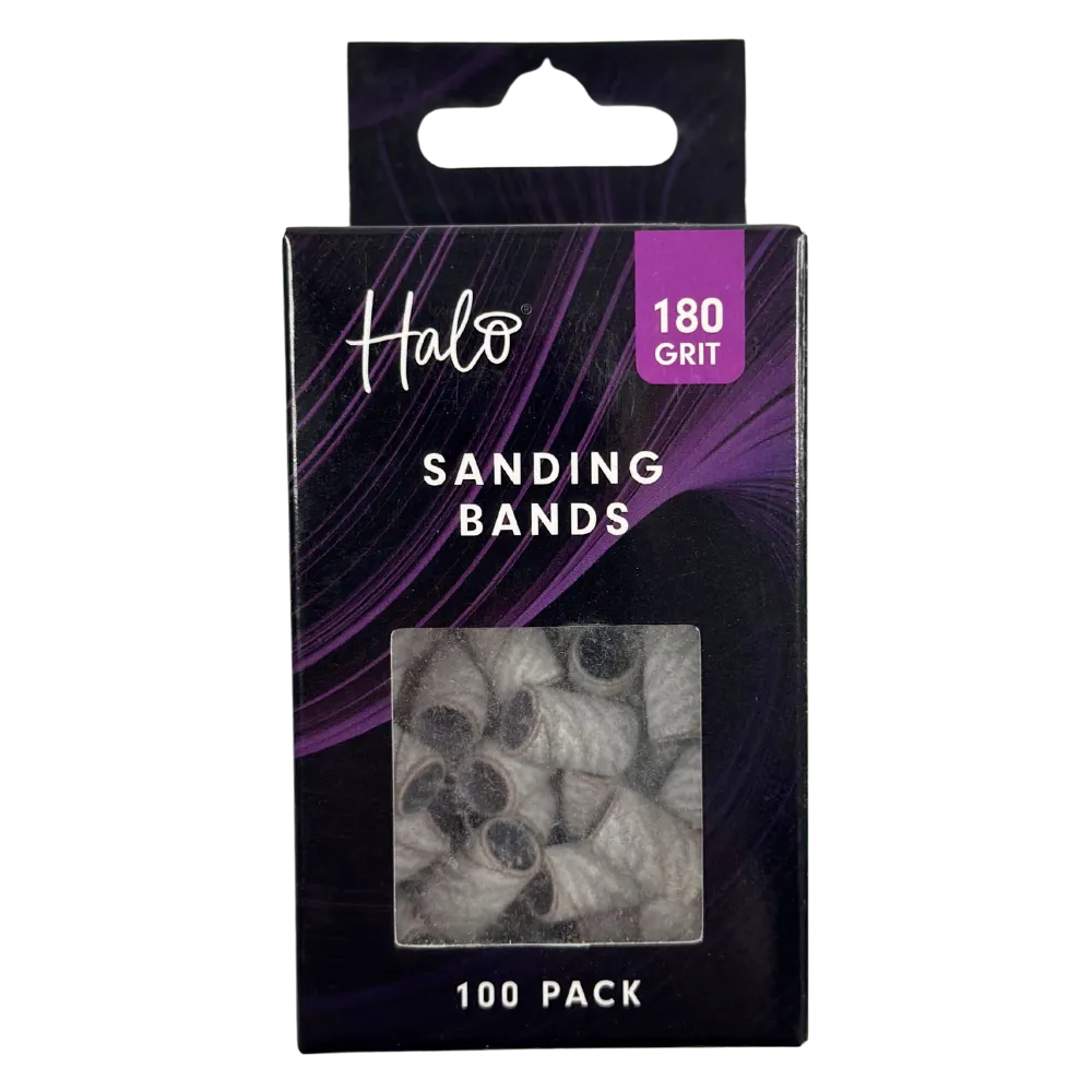 Halo Sanding Bands White 180 pack 100