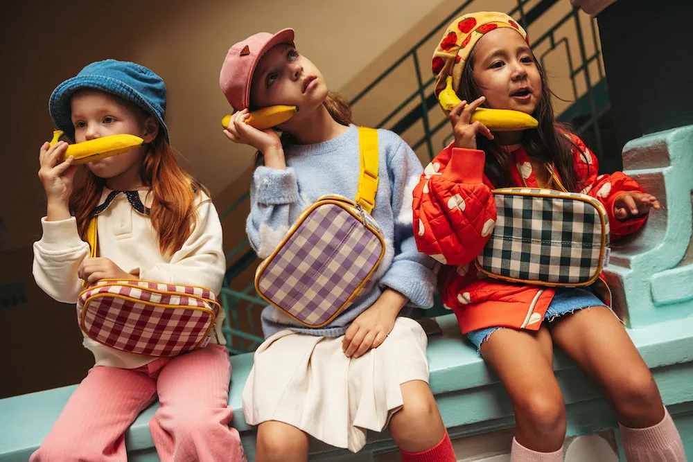 Hip Pack Travel | Fanny Pack | Gingham | Lilac