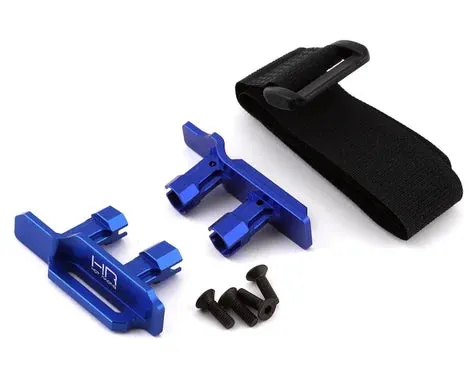 Hot Racing Traxxas Maxx Tall Battery Hold-Downs (Blue)