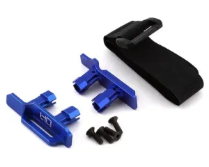 Hot Racing Traxxas Maxx Tall Battery Hold-Downs (Blue)