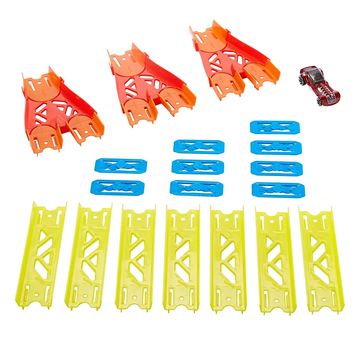 Hot Wheels Track Builder Split Track Pack Parts