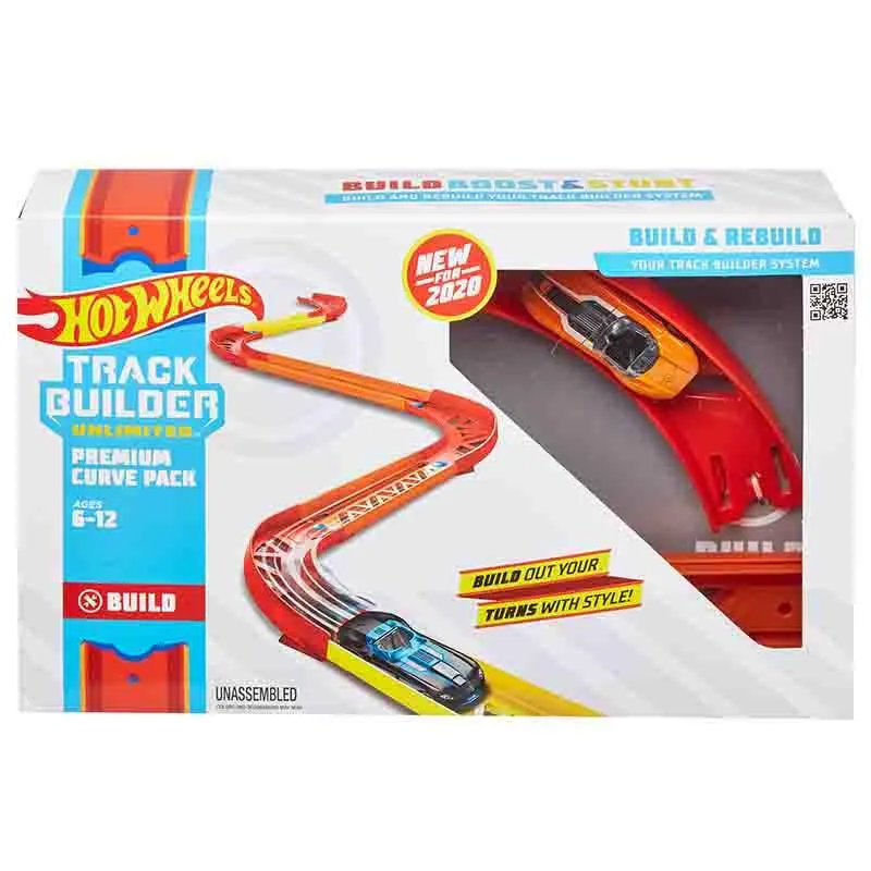 Hot Wheels Track Builder Unlimited Builder Premium Curve Pack