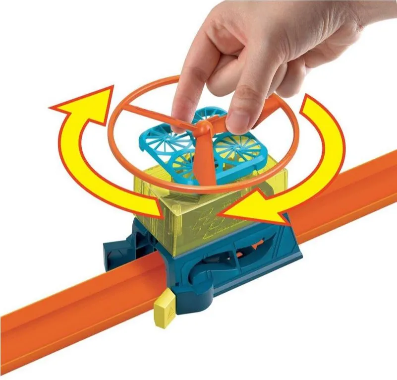 Hot Wheels Track Builder Unlimited Drone Lift-Off Pack