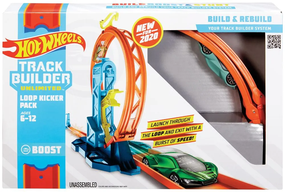 Hot Wheels Track Builder Unlimited Loop Kicker Pack