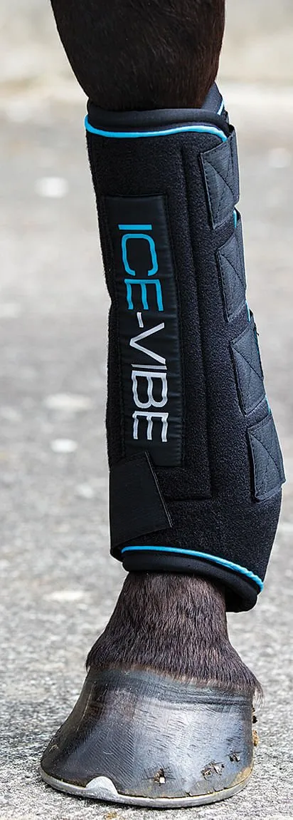 Ice Vibe Boot for Horses, Black