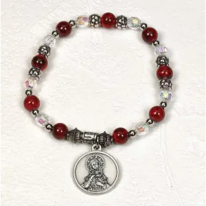 Immaculate Heart of Mary - Italian Charm Bracelet - Pack of 4