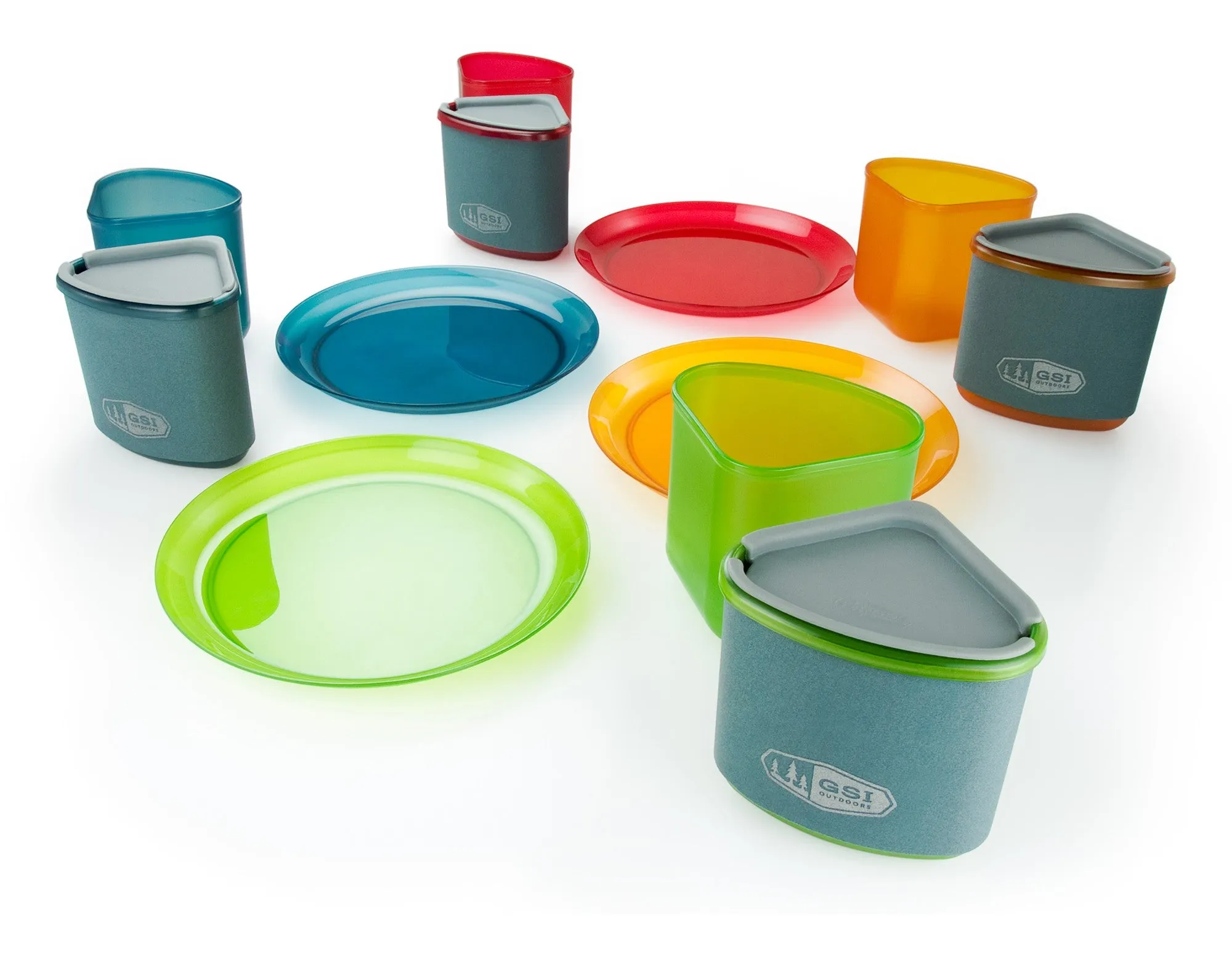 Infinity 4 Person Compact Tableset- Multicolor