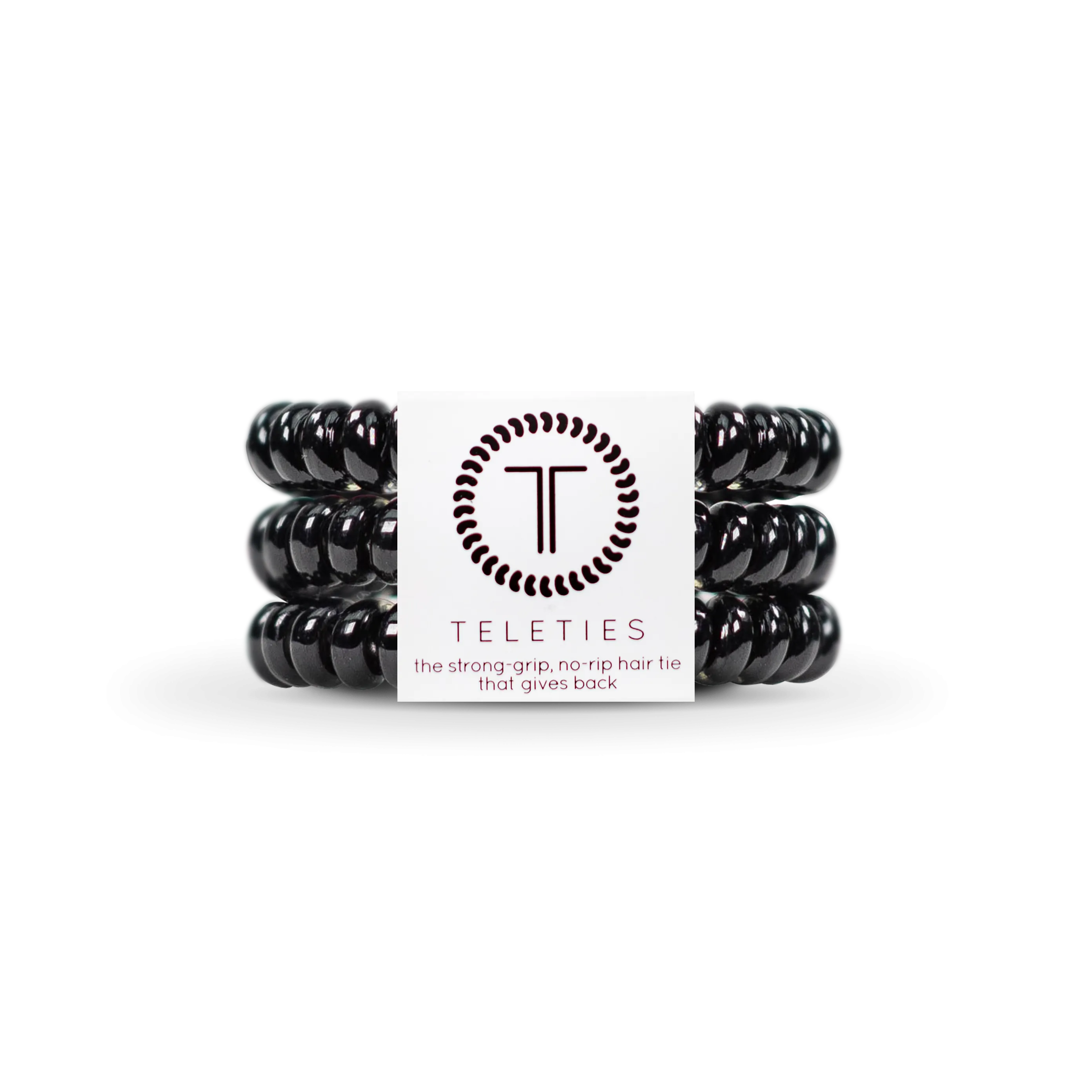 Jet Black - Small Hair Coil