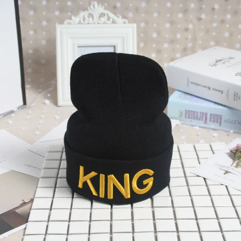 KING QUEEN Beanie