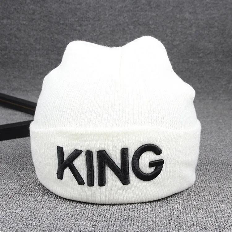 KING QUEEN Beanie