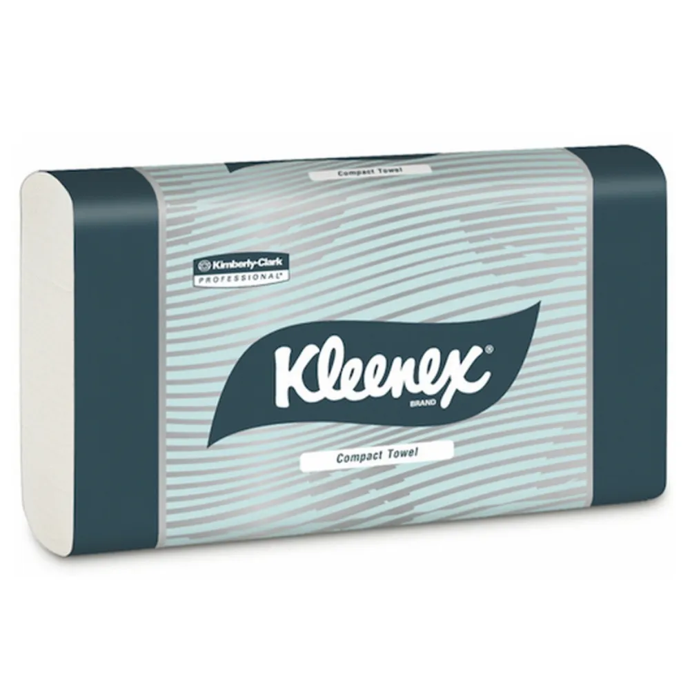 Kleenex Compact Hand Towel 24 Packs x 90 Towels (4440)