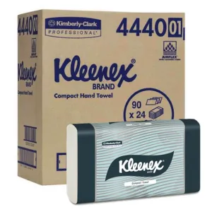 Kleenex Compact Hand Towel 24 Packs x 90 Towels (4440)
