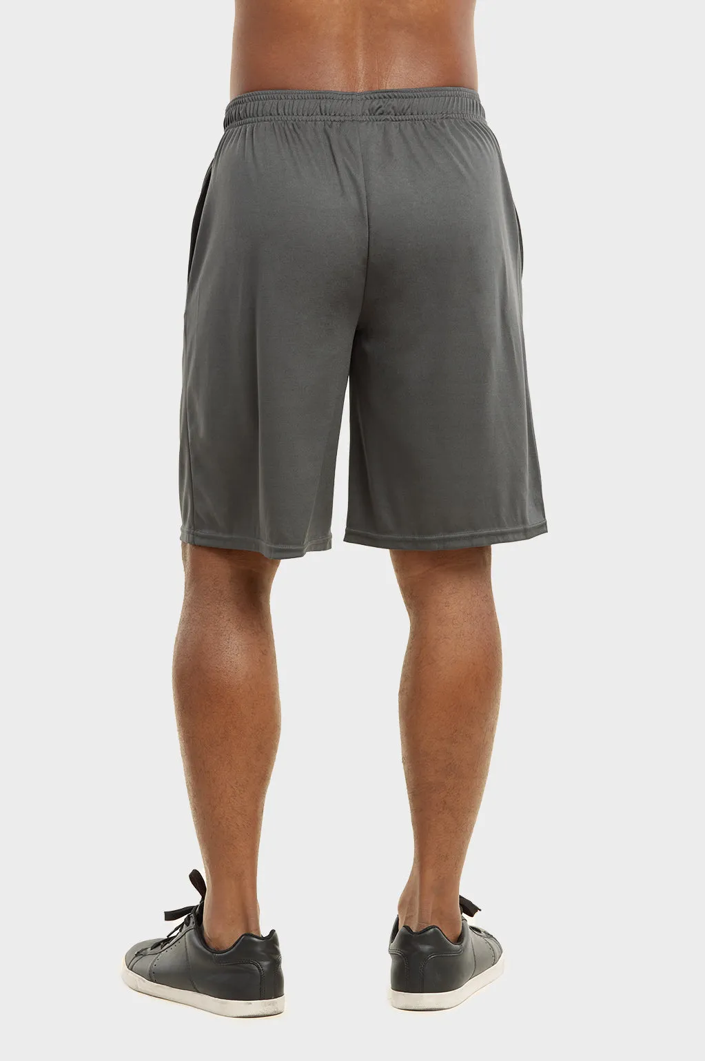 KNOCKER MEN'S ATHLETIC SHORTS (KMS4000_D.GREY)